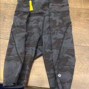 Black Camouflage Lululemon shorts
